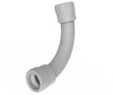 Соединительные муфты угловые гофра/труба - Фурнитура MESAN