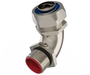 Фитинг 90° для металлорукава, нар. резьба - Фурнитура MESAN