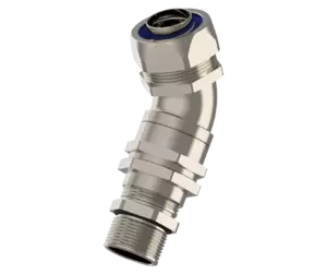 Фитинги 45° для гибких кабелепроводов и небронированных кабелей Scorpius - Фурнитура MESAN