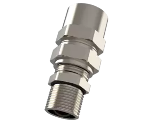 Вводные накручивающиеся фитинги для металлорукавов, для применения в условиях повышенной взрывоопасности с взрывонепроницаемой оболочкой (Ex d/e) E-Cygnus - Фурнитура MESAN