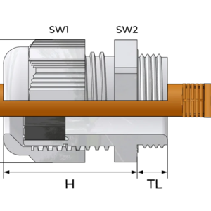 RJ 45 кабельные вводы, пластик - Фурнитура MESAN