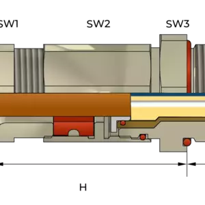 Кабельные вводы Barrier для бронированных кабелей всех типов Centaurus-N - Фурнитура MESAN