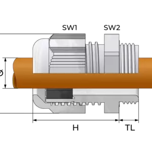 Кабельные вводы для Ж/Д применения, полиамид - Фурнитура MESAN