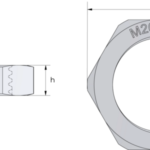 Гайки без фланца - Фурнитура MESAN