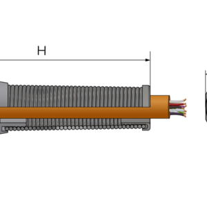 Кабельные вводы с защитой от перегиба, металл - Фурнитура MESAN