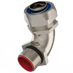 Фитинг 90° для металлорукава, нар. резьба - Фурнитура MESAN