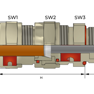 Кабельные вводы для кабелей SWA и AWA Orion - Фурнитура MESAN