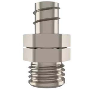Фитинг прямой накручивающийся для металлорукава, нар. резьба - Фурнитура MESAN