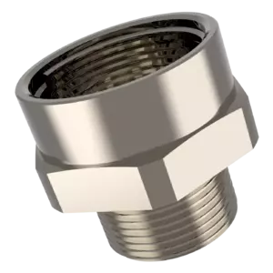 Переходники с меньшей резьбы на большую для применения в условиях повышенной взрывоопасности с взрывонепроницаемой оболочкой (Ex d/e) Apus - Фурнитура MESAN