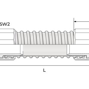 Муфты подвижные для гофрированных труб (рукавов) - Фурнитура MESAN