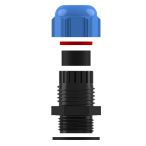 Полиамидные кабельные вводы для взрывоопасных зон (Ex e) Lyra Blue - Фурнитура MESAN