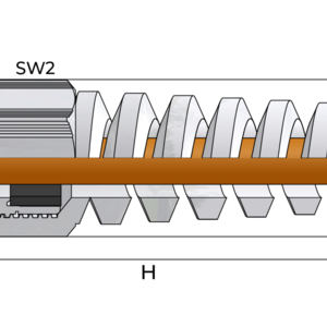 Кабельные вводы с защитой от перегиба, пластик - Фурнитура MESAN