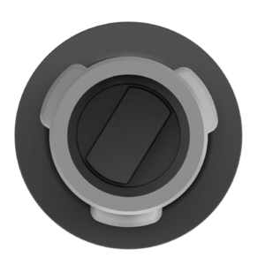 Заглушки с защелками с поворотным фиксатором, пластик - Фурнитура MESAN