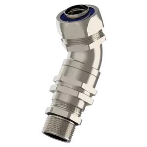 Фитинги 45° для гибких кабелепроводов и небронированных кабелей Scorpius - Фурнитура MESAN