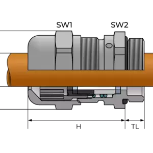 Вентиляционные кабельные вводы, металл - Фурнитура MESAN