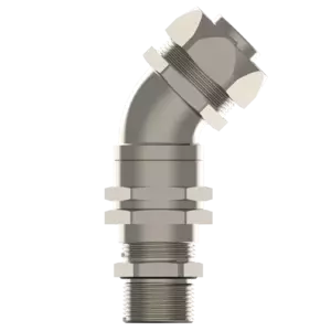 Фитинги 45° для гибких кабелепроводов и небронированных кабелей Scorpius - Фурнитура MESAN