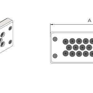 BRM Панель с кабельными вводами - Фурнитура MESAN