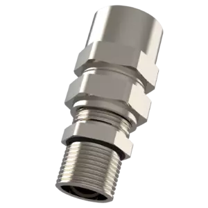 Вводные накручивающиеся фитинги для металлорукавов, для применения в условиях повышенной взрывоопасности с взрывонепроницаемой оболочкой (Ex d/e) E-Cygnus - Фурнитура MESAN