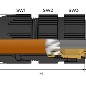 Антикоррозионные кабельные вводы - Фурнитура MESAN