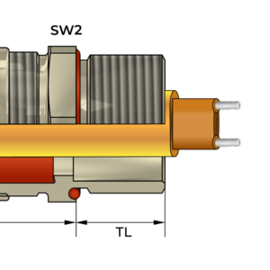   Кабельные вводы для небронированных кабелей E-Octans Flat - Фурнитура MESAN
