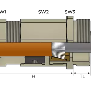Кабельные вводы для бронированных кабелей - Фурнитура MESAN