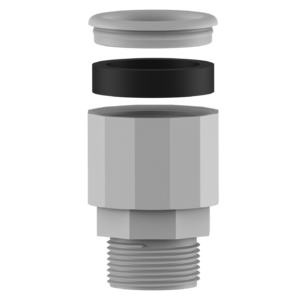 Вводные фитинги корпусные для гофрированных труб (рукавов) - Фурнитура MESAN