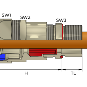 Фитинги для гибких кабелепроводов и небронированных кабелей Hydrus - Фурнитура MESAN