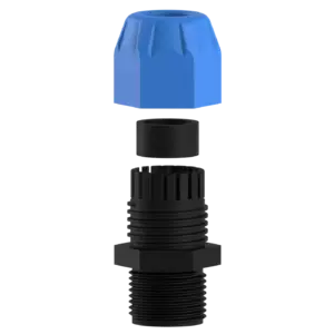 Полиамидные кабельные вводы для высоких ударных нагрузок, для взрывоопасных зон (Ex e) Vega Blue - Фурнитура MESAN