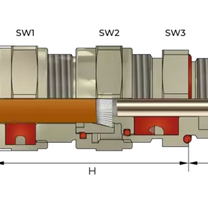 Orion для кабелей в свинцовой оболочки - Фурнитура MESAN