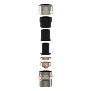 Кабельные вводы EMC с заземлением экрана для бронированных кабелей E-Vela - Фурнитура MESAN