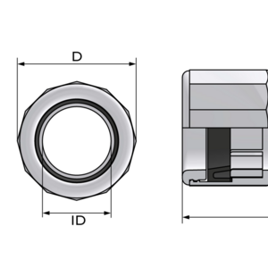 Соединительные муфты гофра/труба - Фурнитура MESAN