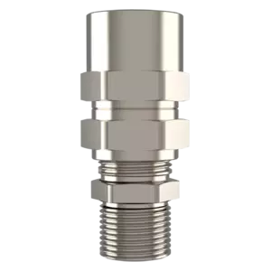 Вводные накручивающиеся фитинги для металлорукавов, для применения в условиях повышенной взрывоопасности с взрывонепроницаемой оболочкой (Ex d/e) E-Cygnus - Фурнитура MESAN