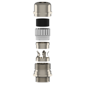 Кабельные вводы ЕМС с заземлением экрана, тип 4 - Фурнитура MESAN