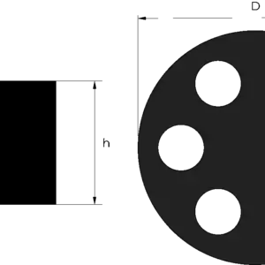   Уплотнения под несколько отверстий - Фурнитура MESAN